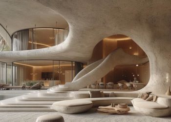AI lấy cảm hứng từ 'Dune': Cung điện Arrakis của NK INTERIOR Design Studio - 5