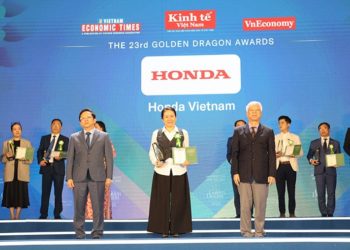 Honda Việt Nam nhận Giải Rồng Vàng: Sự tôn vinh cho sứ mệnh xanh