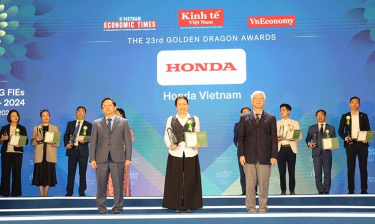Honda Việt Nam nhận Giải Rồng Vàng: Sự tôn vinh cho sứ mệnh xanh