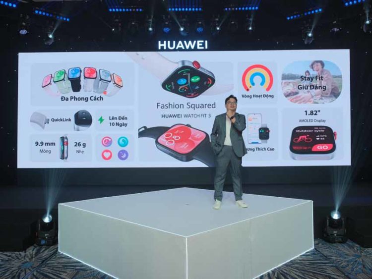 HUAWEI WATCH FIT 3 ra mắt với công nghệ theo dõi sức khỏe nâng cấp - 2