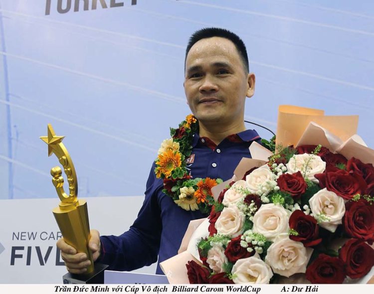 Trần Đức Minh - Vinh quang rực rỡ tại World Cup Billiard Carom TPHCM 2024 - 7