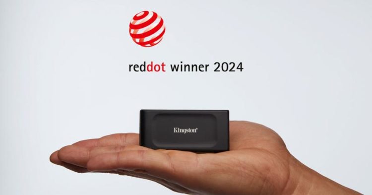 Kingston XS1000 SSD đạt giải thưởng Red Dot 2024