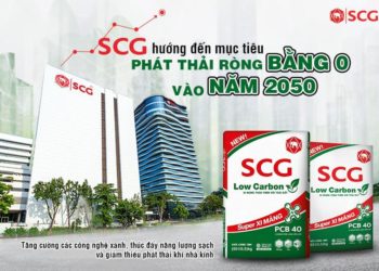 SCG lần đầu tiên giới thiệu sản phẩm SCG Low Carbon Super Xi măng tại thị trường Việt Nam nhằm thúc đẩy quá trình chuyển đổi sang nền kinh tế carbon thấp của quốc gia