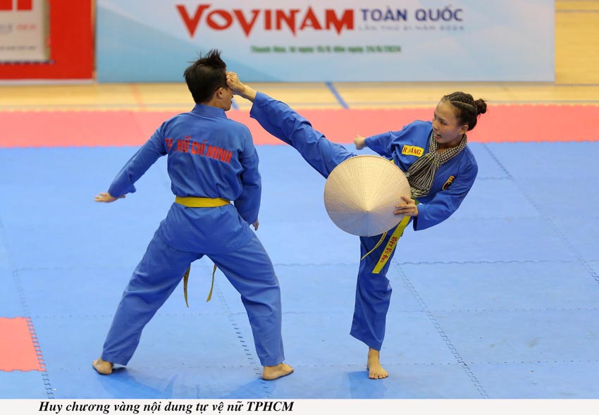 TP.HCM đoạt ngôi đầu toàn đoàn Giải vô địch trẻ Vovinam Toàn quốc - 2