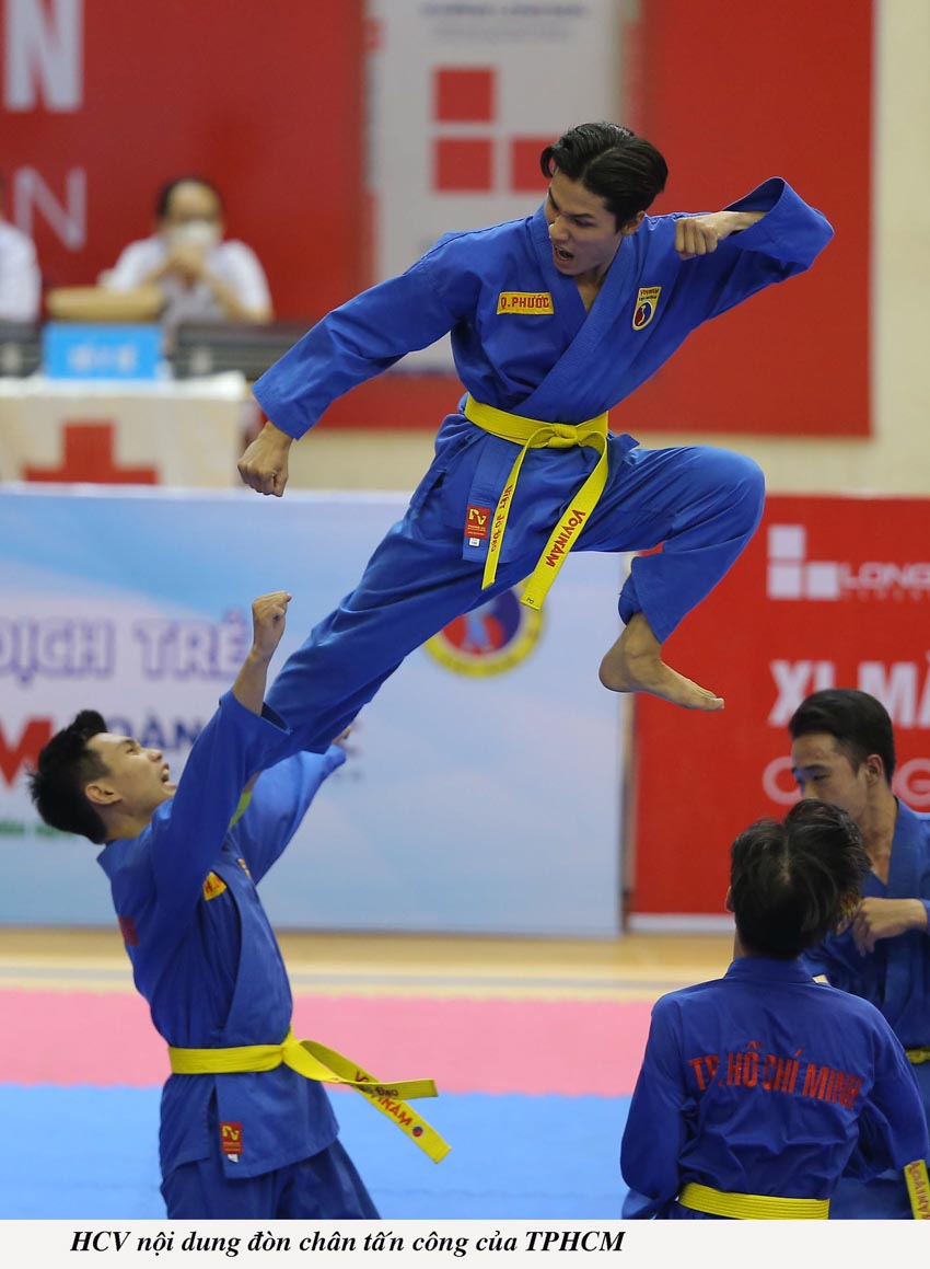 TP.HCM đoạt ngôi đầu toàn đoàn Giải vô địch trẻ Vovinam Toàn quốc - 3