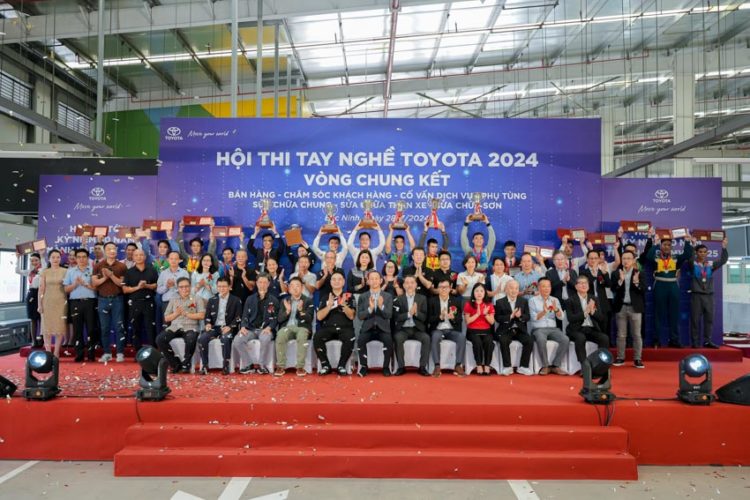 Toyota Việt Nam tổ chức Hội thi tay nghề toàn quốc Toyota 2024 - 3