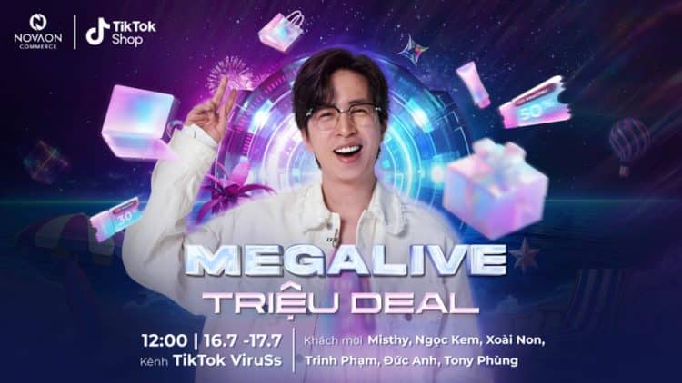 MegaLive Triệu Deal 24h: Trải nghiệm mua sắm độc đáo cùng ViruSs - 2