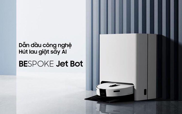 Samsung ra mắt robot hút lau giặt sấy Bespoke Jet Bot tích hợp công nghệ AI, diệt khuẩn 99.99% - 1