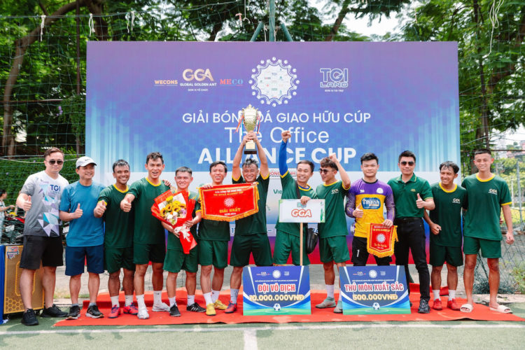 giao hữu bóng đá ngành bất động sản