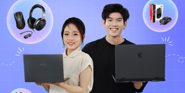 Ưu đãi laptop MSI