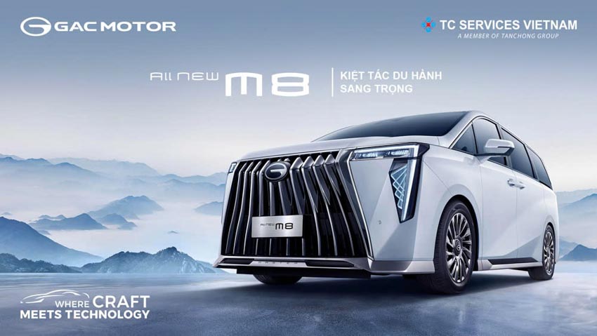 GAC MOTOR chính thức ra mắt All-New M8 và All-New GS8 tại Việt Nam