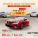 Honda City, CR-V, HR-V, BR-V, Accord giảm giá mạnh tháng 08/2024