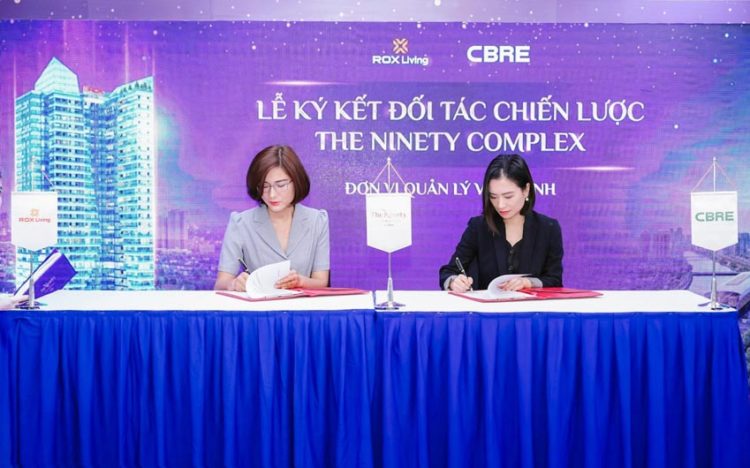 The Ninety Complex và CBRE ký kết hợp đồng quản lý vận hành