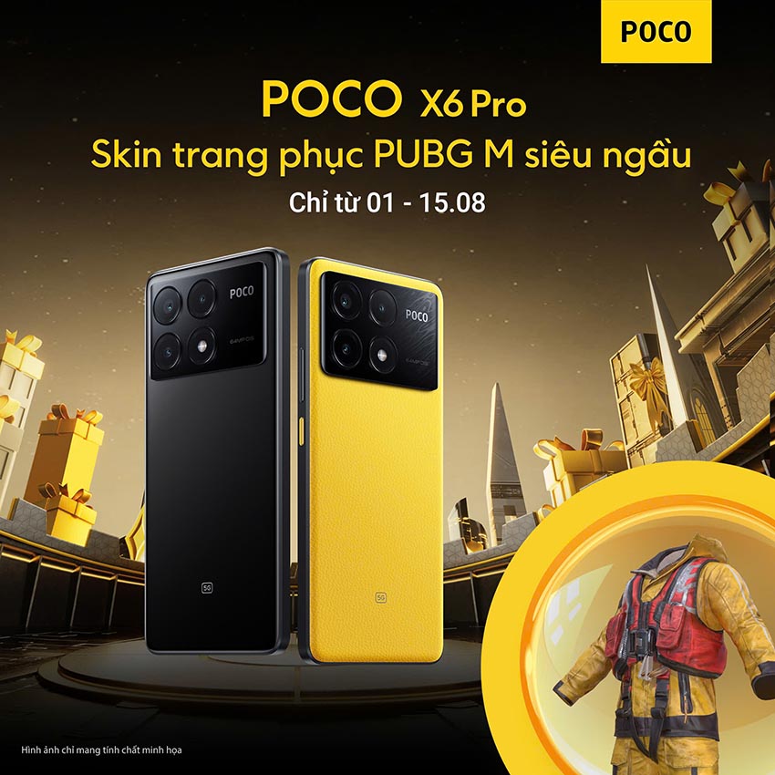 POCO hợp tác với PUBG MOBILE tổ chức Giải đấu 2024 PMSL SEA Fall - 2