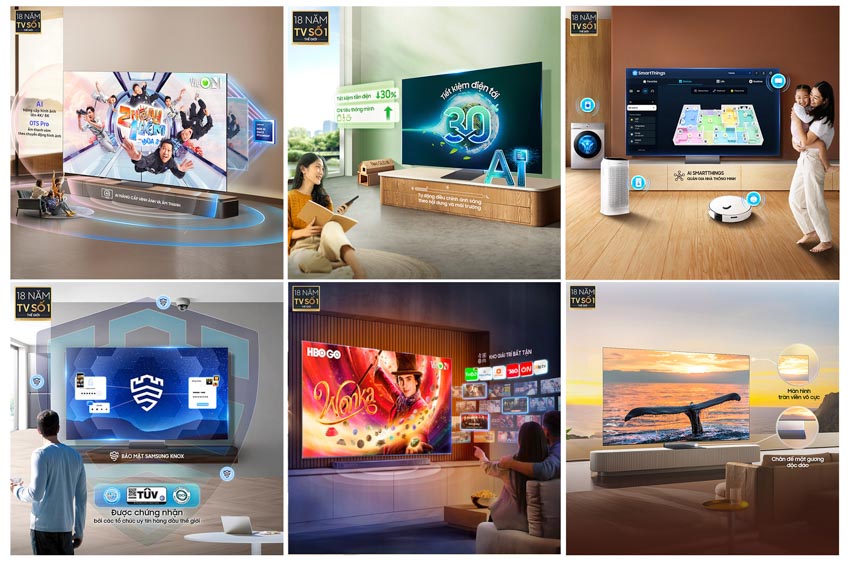 Trải nghiệm thông minh với Samsung AI TV 2024 - 1