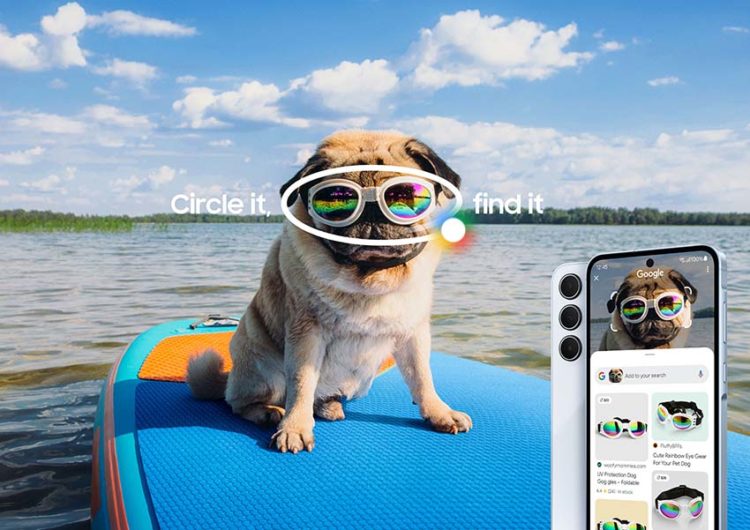 'Khoanh tròn để tìm kiếm' trên Galaxy A - 1