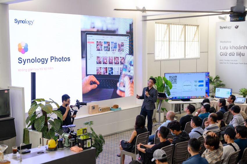 Synology tổ chức workshop 'Lưu khoảnh khắc - Giữ dữ liệu' dành cho nhà sáng tạo -6