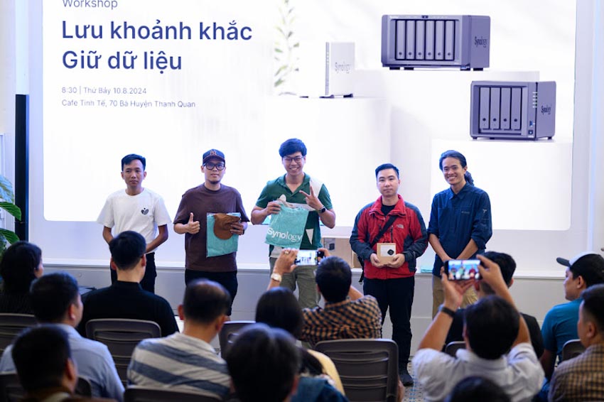 Synology tổ chức workshop 'Lưu khoảnh khắc - Giữ dữ liệu' dành cho nhà sáng tạo -7