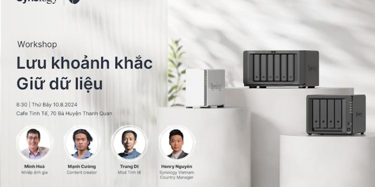 Synology tổ chức workshop 'Lưu khoảnh khắc - Giữ dữ liệu' dành cho nhà sáng tạo -1
