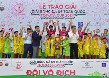U9 Gia Bảo Hải Dương đăng quang vô địch Giải U9 Toyota Cup 2024 - 2