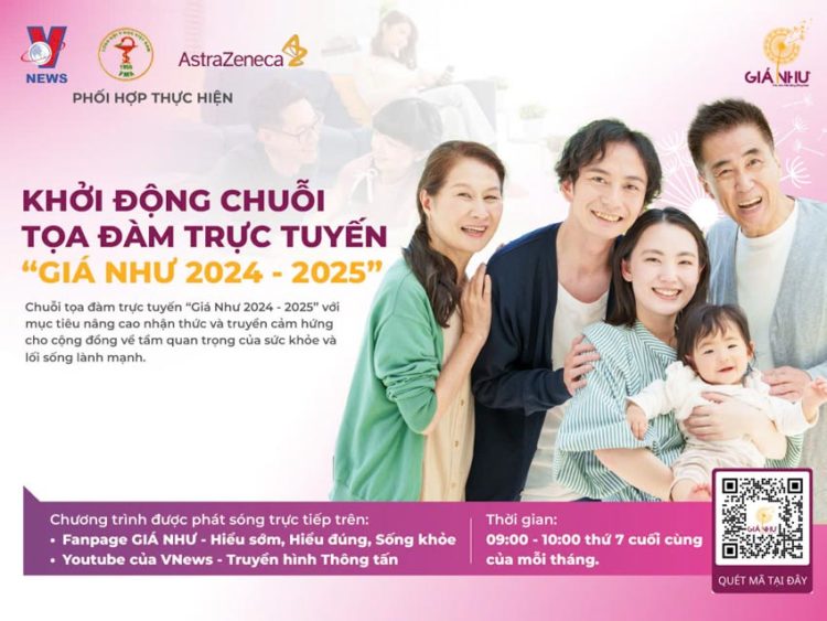Giá Như 2024-2025: nâng cao nhận thức về bệnh mãn tính qua tọa đàm trực tuyến