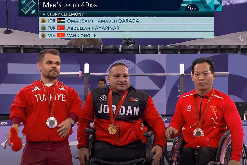 Đô cữ Lê Văn Công lần thứ 3 đoạt huy chương tại Paralympic - 1