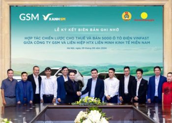 Taxi công nghệ Việt Nam đẩy mạnh chuyển đổi xanh với 5.000 ô tô điện từ GSM