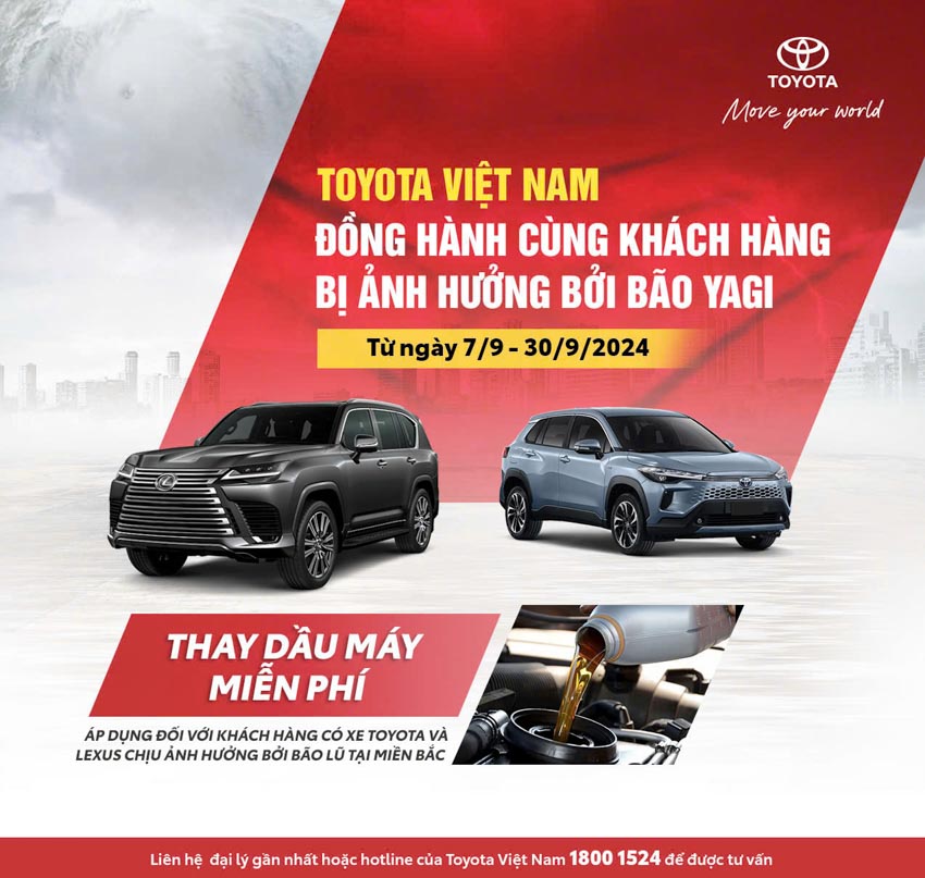 Toyota Việt Nam chung tay hỗ trợ người dân vùng lũ  - 1