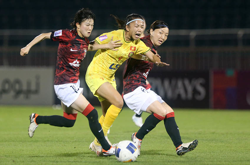 TP.HCM bất lực trước Urawa Red Diamonds tại AFC Women's Champions League - 1