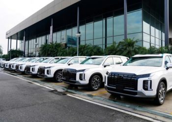 Hyundai Thành Công xuất khẩu xe Hyundai Palisade sang Thái Lan