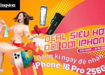 Cơ hội trúng iPhone 16 Pro từ Kingston Technology - 2
