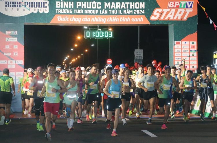 Bình Phước Marathon 2024: Bước chạy xanh, tương lai bền vững - 3