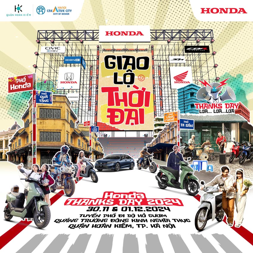 Honda Thanks Day 2024: Sự kiện đậm dấu ấn văn hóa và công nghệ tại Hà Nội - 2