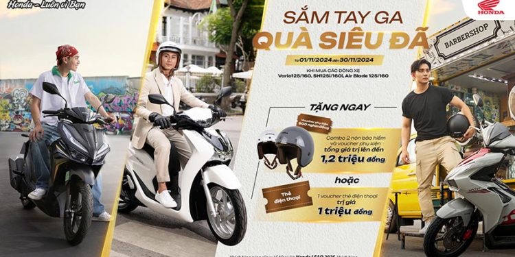 Honda Việt Nam tung ưu đãi lớn cho các dòng xe tay ga dịp cuối năm - 1