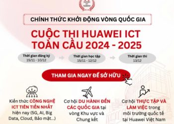 Sinh viên công nghệ đừng bỏ lỡ cuộc thi ICT Competition 2024-2025 từ Huawei!