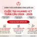 Sinh viên công nghệ đừng bỏ lỡ cuộc thi ICT Competition 2024-2025 từ Huawei!