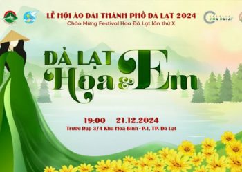 Lễ hội Áo Dài thành phố Đà Lạt 2024 tổ chức với chủ đề 'Đà Lạt Hoa Và Em' - 1