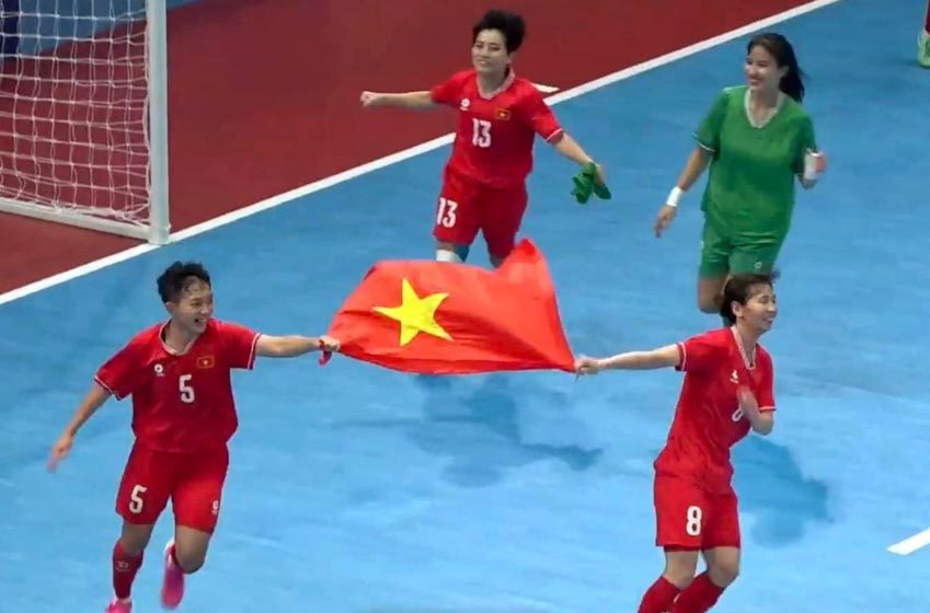 Việt Nam Nữ hoàng mới của Futsal Đông Nam Á 2024 - 2