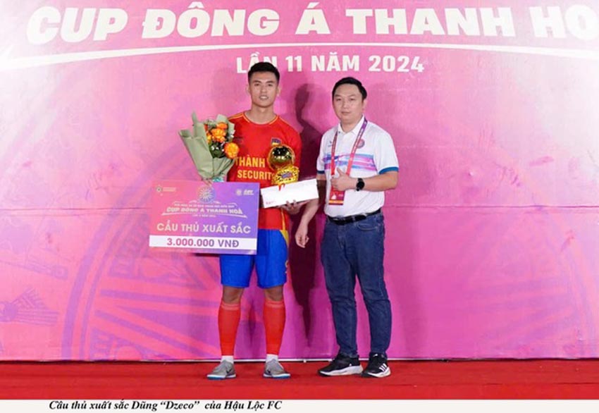 Hậu Lộc FC đăng quang ngôi vương giải bóng đá vô địch Thanh Hóa miền Nam - Cúp Đông Á 2024 - 4