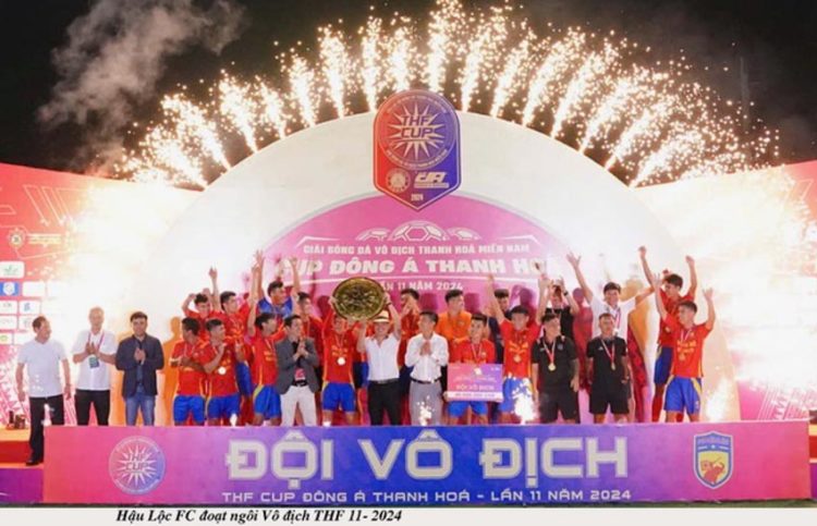 Hậu Lộc FC đăng quang ngôi vương giải bóng đá vô địch Thanh Hóa miền Nam - Cúp Đông Á 2024 - 5