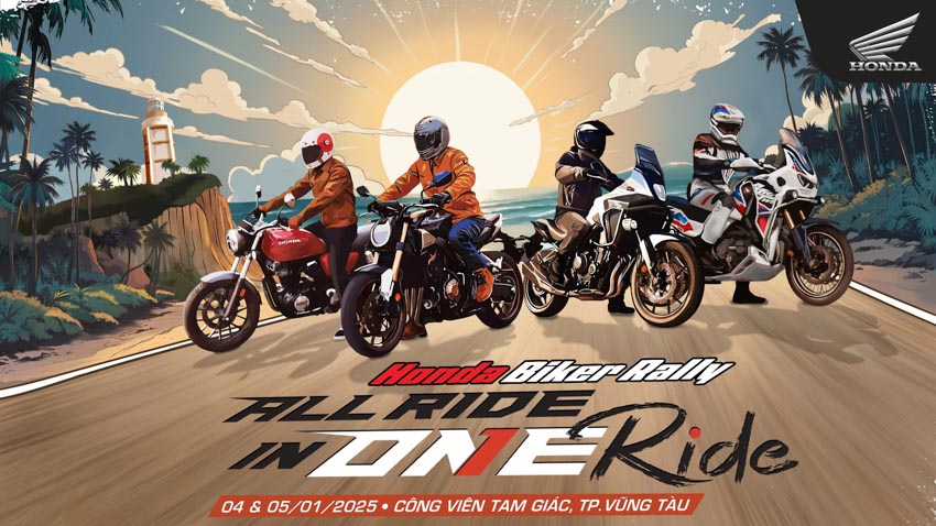 Đại hội Honda Biker Rally 2025: Hành trình đam mê chinh phục mọi cung đường