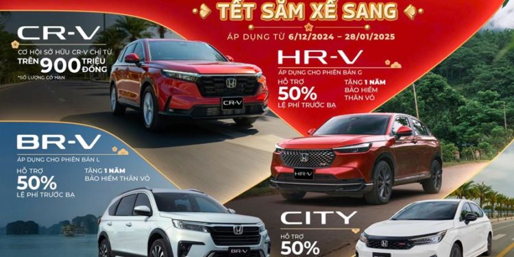 Honda Việt Nam tung khuyến mại khủng dịp cuối năm, sắm xe đón Tết