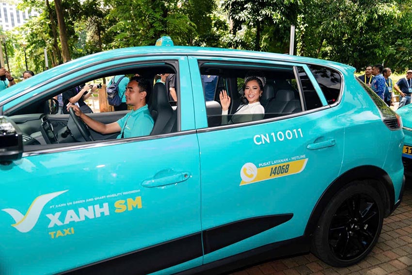 Xanh SM chính thức ra mắt taxi điện tại Indonesia - 2