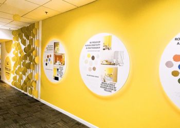 Xu hướng décor dùng màu vàng mong cả năm khởi sắc