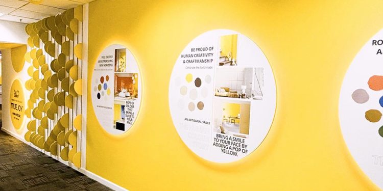 Xu hướng décor dùng màu vàng mong cả năm khởi sắc