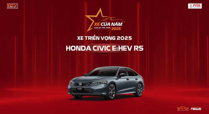 Honda Civic e:HEV RS và City RS: Cặp đôi chiến thắng tại “Xe của năm 2025 - 2