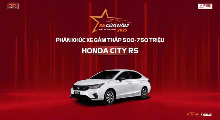 Honda Civic e:HEV RS và City RS: Cặp đôi chiến thắng tại “Xe của năm 2025 - 3