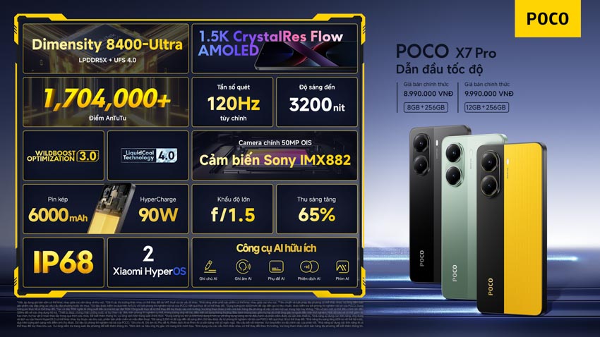 POCO X7 Series ra mắt tại Việt Nam, đón đầu xu hướng công nghệ smartphone - 1