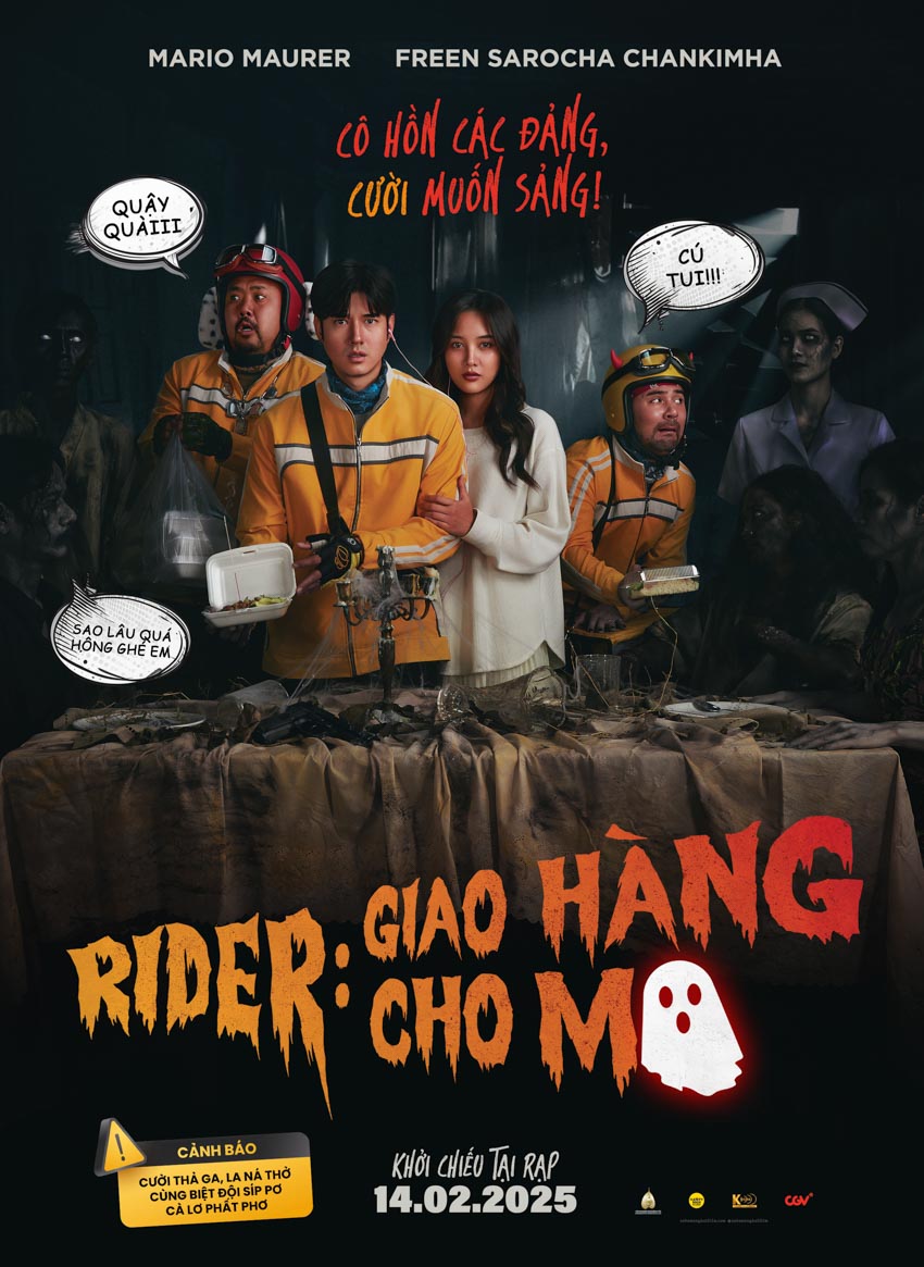 Phim kinh dị hài Thái Rider: Giao Hàng Cho Ma ra mắt ngay dịp Lễ Tình nhân 14.02 - 4