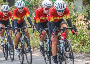 Khởi đầu không may mắn cho xe đạp Việt Nam trước giải Châu Á - 6